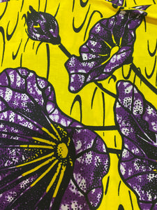 Floral Ankara Print Maxi Pants